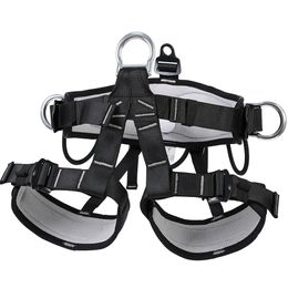 Harness Outdoor Wandel Rotsklimmen Half Body Taille Support Safety Belt Aerial Sports Xinda Hoge hoogte werkuitrusting 240325