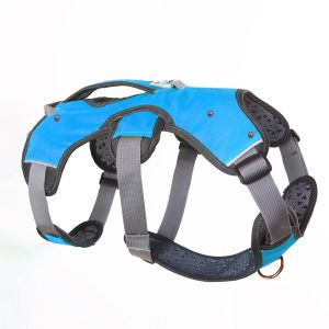 Harnais Haute qualité chien harnais gilet collier réfléchissant K9 Nylon poignée harnais pour petits grands chiens animaux de compagnie chien de Service produits pour animaux de compagnie