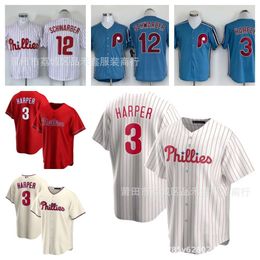 Harper Phillies Bryce Jersey Filadelfia Jersey de béisbol