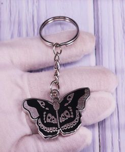 Harrystyles Keyring HS Inspired Butterfly Tattoo Keynchain G10196082023