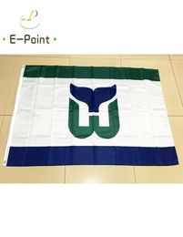 Hartford Whalers 3ft x 5ft 90cm150cm Polyester America Flag Banner2315104