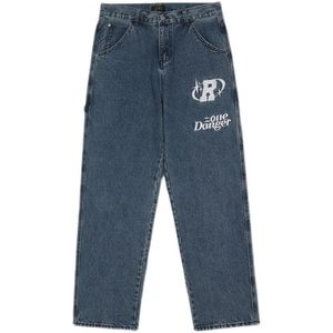 Haruku Grunge Vintage Vibe Y2K High Street broek Instagram Trend esthetiek Indie Womens Jeans zakken Koreaanse Streetwear Retro broek