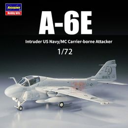 Hasegawa 00338 modèle d'avion à assembler 1/72 A-6E intrus US Navy/MC-borne attaquant modèles Kits pour modèle passe-temps bricolage 240118