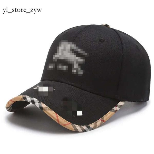 Chapeau Burbery Cap Caps Nouveau Chapeau de Baseball d'été pour Femmes Hommes Chapeau de Langue de Canard Chapeaux à Carreaux Bonnet Bonnet Bonnet Casquette Chapeau de Seau de Luxe Renard Blanc Soleil pour Bonnet 3131