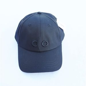 Chapeau brodé en coton à la mode, casquette de baseball élégante pour jeunes, respirante, ondulée, de styliste, 267C