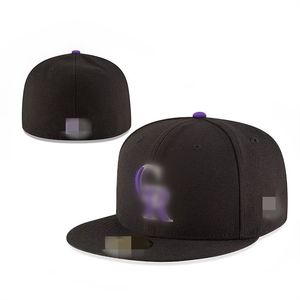 hoed heren honkbal gemonteerd hoeden klassieke zwarte kleur hiphop sport volledig gesloten ontwerp caps honkbal pet bloemen nieuwe cap g-3