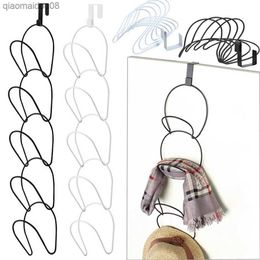 Chapeau Rack Hanger Holder Organisateur Placard Suspendu Casquette De Baseball Affichage Rack De Stockage pour Foulards Sacs À Main Serviettes Vêtements Cravates Sur L230704