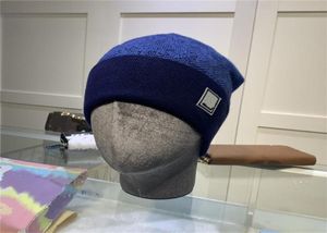 Chapeau laine couleur Pure étiquette casquette tricot chapeau Bonnet pour femmes hommes Sport chaud hiver crâne Hat5067448