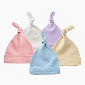 Chapeaux Casquettes Ins Born Chapeau Bébé Pographie Props Coton Vêtements Pour Enfants 0-3m Bonbons Couleurs Printemps Et Automne Accessoires