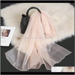 Chapeaux, Gants Aessories2021 Est Écharpe À Paillettes Foulards En Soie Musulman Hijabs Femmes Luxueux Châles Mode Tête Wraps Turbans Grande Taille Headsc