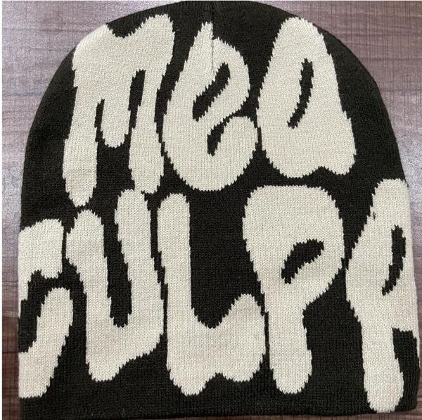 Chapeaux Hommes Spécial Mea pour Culpas Cappello Designer Bonnet Fun Day Kpop Laine Gorro Skullies Hoods Lady Accessoires Style Moderne Hip Hop Haute qualité