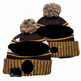 Chapeaux San Diego''padres''bobble Casquettes de baseball Chapeau de seau de créateur de mode Gros tricot Faux Pom Beanie'' Chapeau de Noël