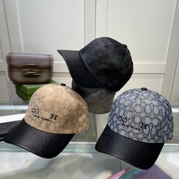 Sombreros Bufandas Conjuntos Gorras de béisbol Sombreros de diseñador para hombres Gorra para hombre Algodón puro bordado Gorra de entrenador de béisbol ajustable Casquette Cien sombrero de casqueta clásico equipado