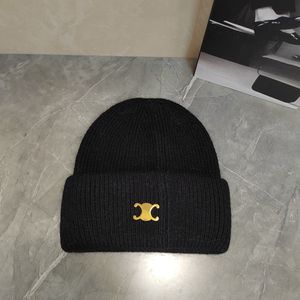 Hoeden Sjaals Sets Beanie/Skull Caps 2023 Celns' Gebreide designer Luxe Beanie Cap heren en dames Herfst en Winter Konijnenhaar warm C merk paar CEL