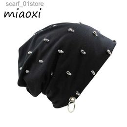 Sombreros Bufandas Conjuntos Miaoxi Nueva Moda Para Hombre Unisex Sombrero Casual Líder Anillo De Hueso Marca Cs Invierno Cálido Frijol Grueso Adulto Hip Hop HatC24319