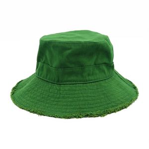 Chapeaux casquette chaude artiste bonnet chapeau seau cent nouvel été Bob large bord chapeaux concepteur seau chapeau pour les femmes effiloché