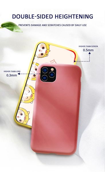 Have LOGO Liquid Silicone Phone Cases para iPhone 13 Pro Max 12pro 11 Xr Xs 8 7 6s Plus Funda a prueba de golpes a prueba de arañazos con caja al por menor uk158