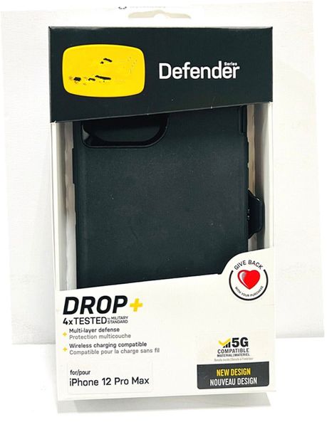 Étui OtterrBox Logo Defender pour iPhone 15 15 Pro Max 14 13 12 11 Xs Max XR X 7 8 Plus Étui antichoc de qualité militaire Samsung Étui robot hybride robuste avec clip ceinture