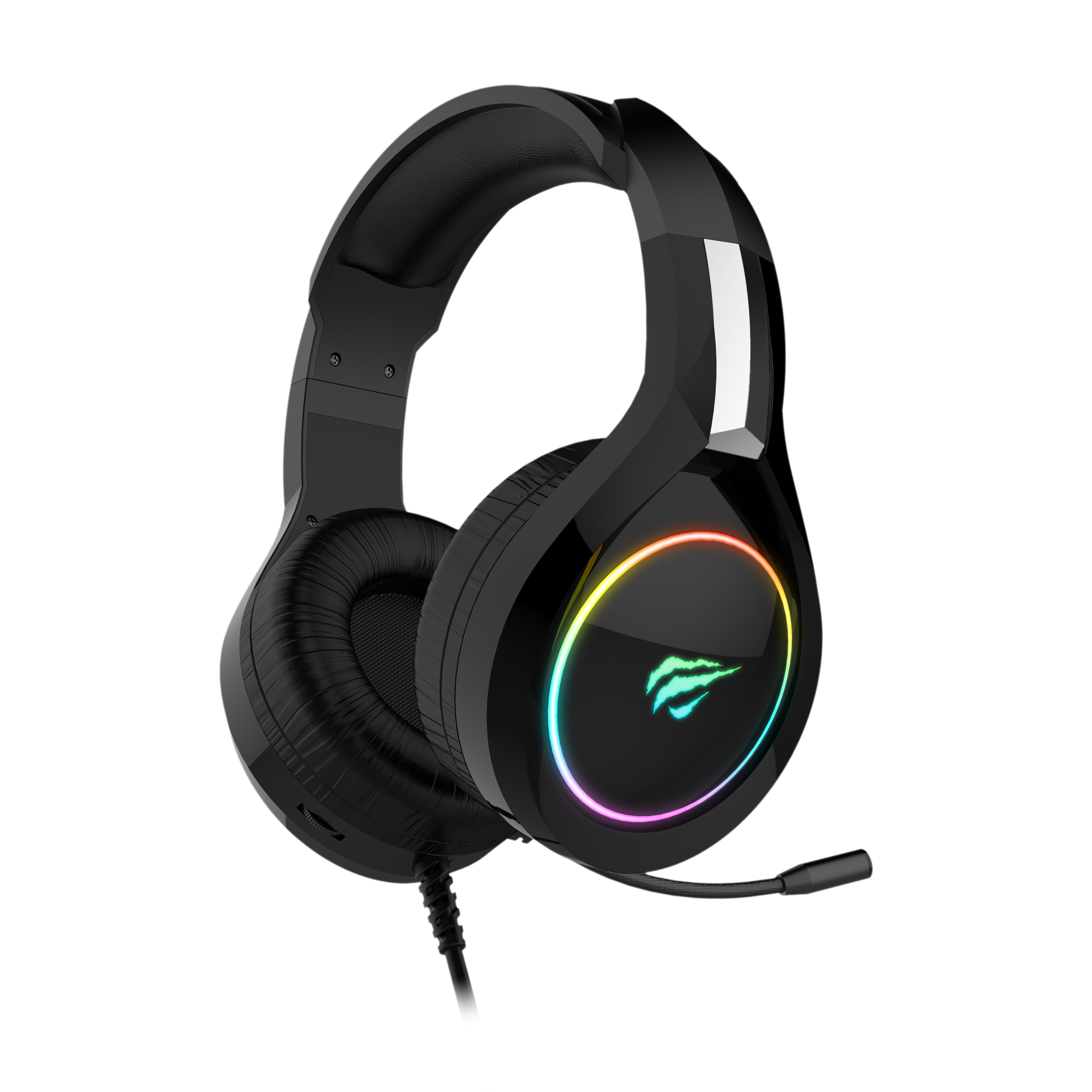 Havit H2232D 3.5MM Over-ear Headphone Headband Wired Auriculares Gamer Rgb Headset Headphones Gaming With Detachable Microphone