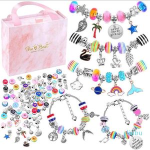 Hawaii Bangles Charm Bracelet vendre avec paquet Charms Perles Accessoires Bijoux à bricoler soi-même Cadeaux de Noël et de la fête des enfants pour K274B