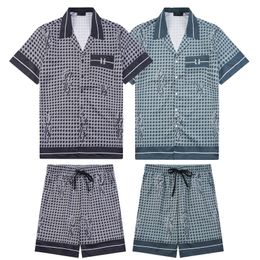 Hawaii diseñador Hommes Chemises modo Casual negocios verano playa camisa Slim Fit buzos motivo Imprimer Manches Courtes Hommes