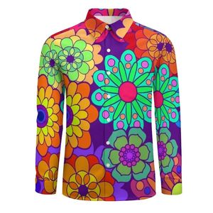 Chemises Hawaii 3D Mentide à manches longues Blouse de vacances Tops Tee-Shirt pour hommes pour hommes HARAJUKU CAMISA SEPEL 240513