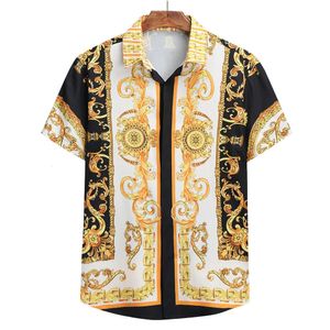 Hawaiian Real Betis Chemises pour hommes Vêtements surdimensionnés Marque Moyen-Orient Arabe Islam Copie Blouse unie pour hommes Style européen 240320