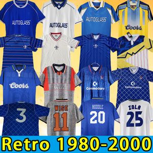 Hazard Retro CFC Soccer Jerseys Lampard Torres Drogba0 Gullit Oscar Mata Hughes Terry Away Third 1994 96 97 1998 80 82 1981 83 200 Cole Zola Vialli voetbalshirt