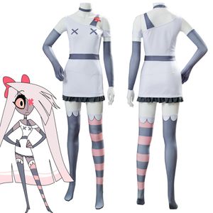 Hazbin Hotel Cosplay Vaggie Cosplay Kostuum Suit Halloween Carnaval Dames Damesuniform