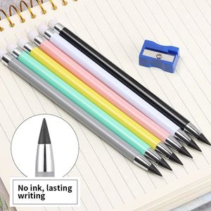 HB Unlimited Writing Pencil Technology No Ink Eternal Pencils Art Sketch Painting Tools Novelty Stationery School Supplies 240111