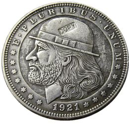 HB83 Hobo Morgan Dollar schedel zombie skelet Kopie Munten Messing Ambachtelijke Ornamenten woondecoratie accssories7296455