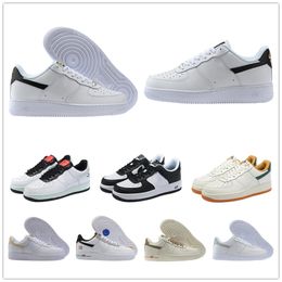 Air Sports sneaker Schoenen Running Roller Tennis Runner Basketbal Training Walking Forces 1 Tweede laag rundleer Hoogwaardige schoenen DAMES HEREN EURO 36-45 AF1X604