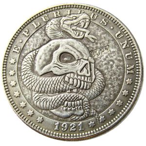 HB89 HOBO Morgan Dollar Skull Zombie Squelette Copie COOS COINS CARAL ORNAGENTS DÉCORATION HOME ACCSSORIES283O