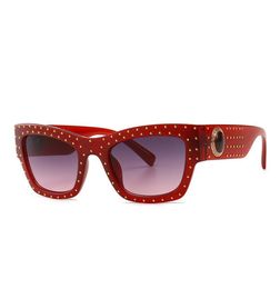 HBK Femmes Italien Surdimension Square Sunglasses 2020 Nouveau designer Sun Gernes Diamond Decoration Eyewear Men UV4002538353