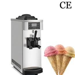 HBLD petite Machine à crème glacée molle à tête unique avec affichage numérique 220 V/110 V 1100 W