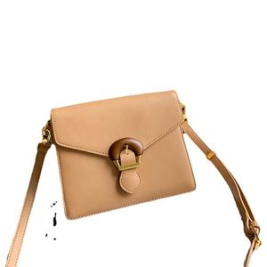 HBP 2022 Casual Texture Lederen Dames Kleine Square Bag Lock Flap Type Kleine Shoulder Messenger Bags