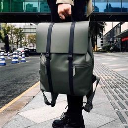 HBP Backpack Zweeds modemerk Gaston Luga Double Shoulder Foreskin Male Mode Brand College Student Schoolbag Computer TRAV242N