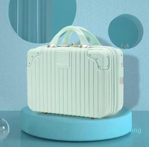 HBP -tassen vrouwen koffer cosmetische kast 1 kleine hand bagage case dame lichtgewicht mini opbergdoos heren gereedschapskisten handtas stijlvolle eenvoud