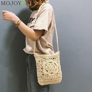 HBP Bohemian Geweven Hol Strandtas Vrouwen Haak Omzoomd Stro Koppeling Handgemaakte Dag Koppelingen Breien Weave Boho Zomertas