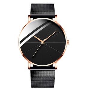 HBP Casual horloges kwarts horloge heren polshorloges verjaardag cadeau ontwerper metalen band luxus-uhren