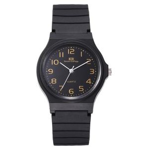 HBP Casual Womens Watch Sangle en cuir Montres de mode Quartz Mouvement Mouvement Busine.