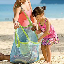 HBP Children's Beach Toy Sac de rangement rapide Sac à outil de sable Sac à outils de qualité supérieure Mesh Design Beach Sac