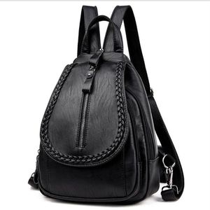 HBP Classic Fashion Black Women Men Backpack Style Duffel Bags Unisex Schouder Handtassen School Bag275L