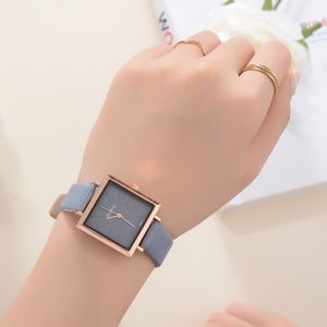 HBP Paar Simple Watch Fashion Polshapches For Women and Man Leather Riem Quartz Watch Montres de Luxe