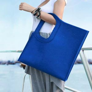HBP Custom Women Filt Messenger Bag Handtas Fashion Wild Shot grote capcity boodschappentassen