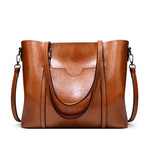 HBP -ontwerper Handtassen Porties Lady Handtassen Pocket Women Messenger Big Toeven Sac Bols Tote Bag Bruine Color293F