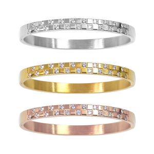 HBP Designer Bijoux Bracelets en or pour femmes Non ternissant Bracelet infini en acier inoxydable Bracelet en diamant à la mode Bijoux Cadeau d'anniversaire de fête de mariage