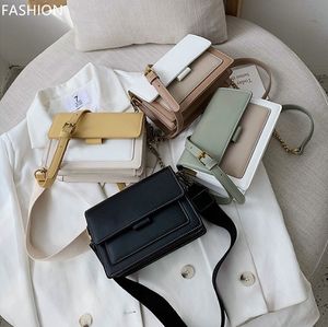 HBP Designer Kleine Vierkante Handtas VROUWEN TASSEN Mode Veelzijdige INS Schoudertas Dame Pu Lederen Handtas Fashionbag46