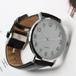 HBP mode dames montres cadran en métal Design Ultra-mince mouvement à Quartz femmes montres-bracelets bracelet en cuir montre d'affaires décontractée