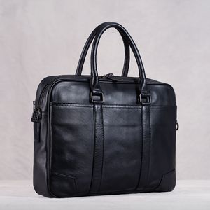 HBP GOLICE Cuir Men Handbag Man Sac Motspèces Business Business Business Broad Capity Body Body 15,6 pouces LAOTOP Office Sacs